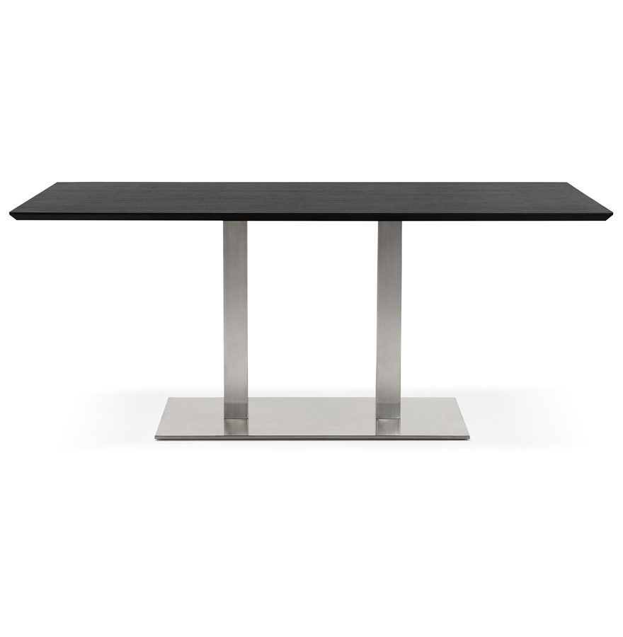 Table / bureau design 'MAMBO' noir - 180x90 cm vue2
