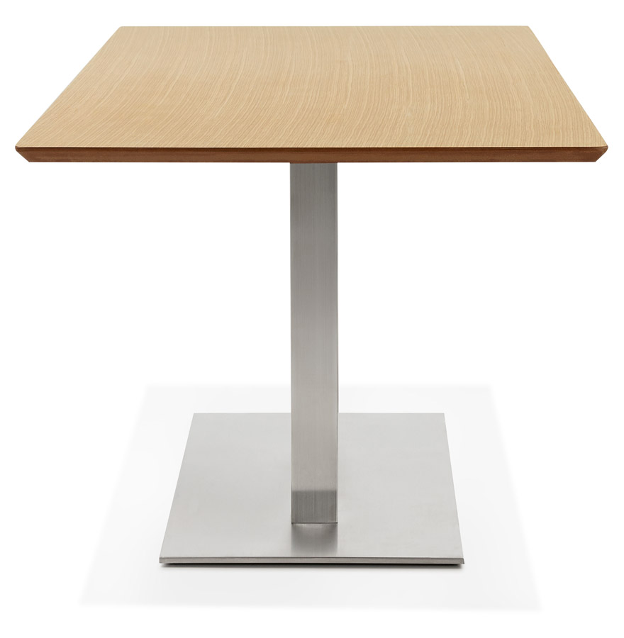 Table / bureau design 'MAMBO' en bois finition naturelle - 180x90 cm vue3
