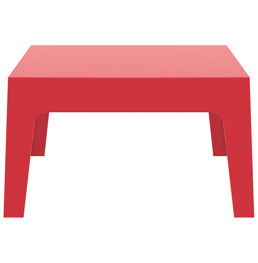 Table basse 'MARTO' rouge en matière plastique vue2