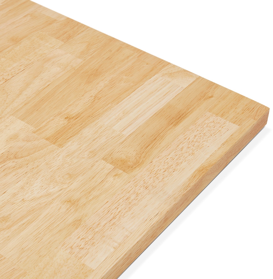 Plateau de table ´MASSIVO´ carré en bois massif - 70x70 cm