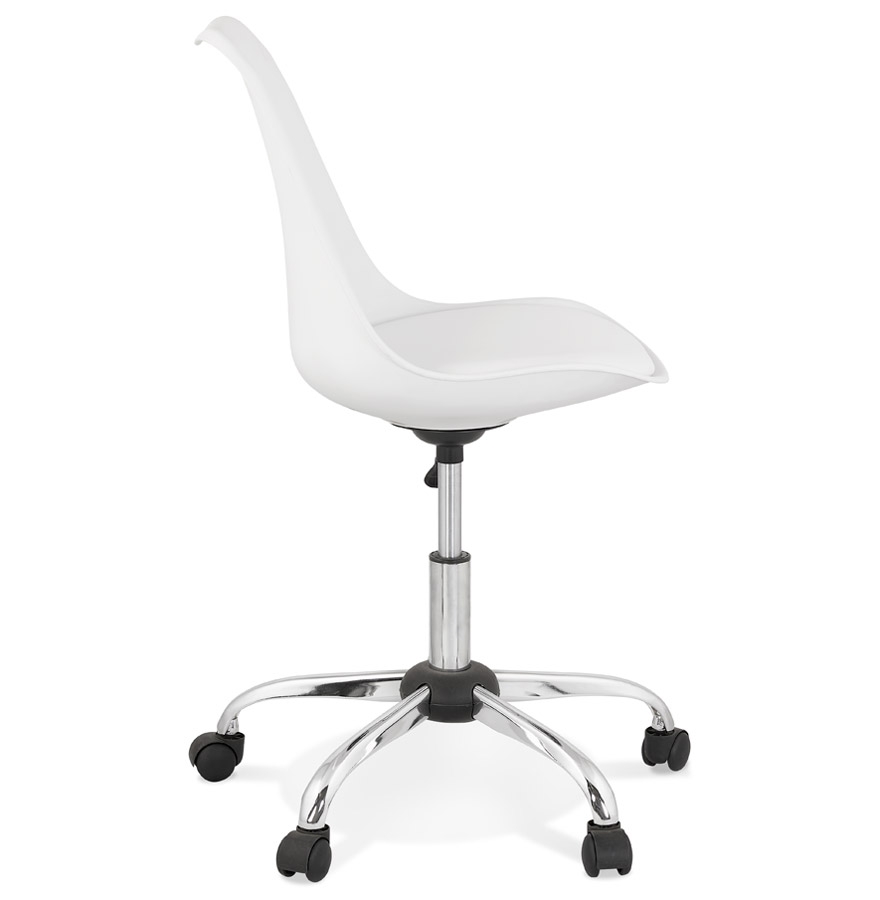 Chaise de bureau 'MONKY' blanche design vue3