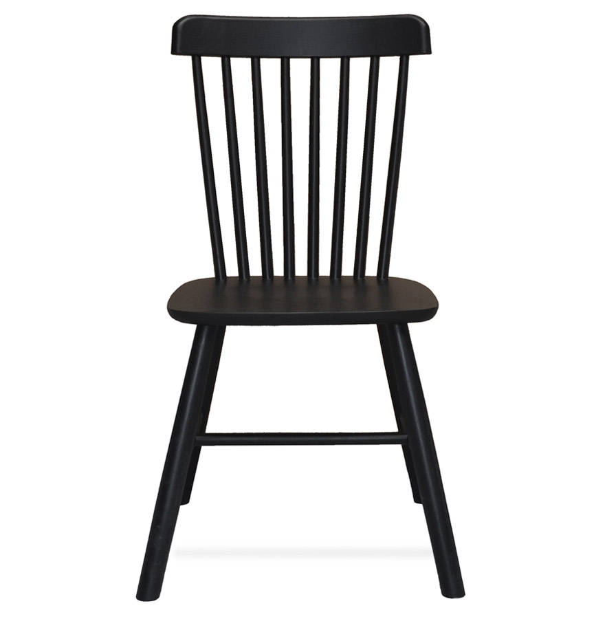 Chaise design 'MONTANA' en bois noir - commande par 2 pièces / prix pour 1 pièce vue2
