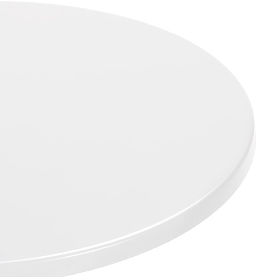 Plateau de table ´PUNTO´ rond blanc intérieur / extérieur - Ø 70 cm