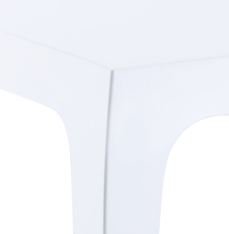 Table d´appoint ´RETRO´ design blanche