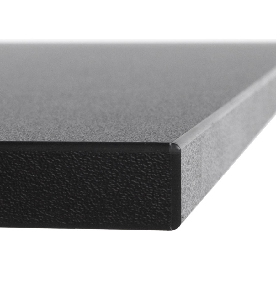 Plateau de table ´SPANO´ 80x80cm noir carré