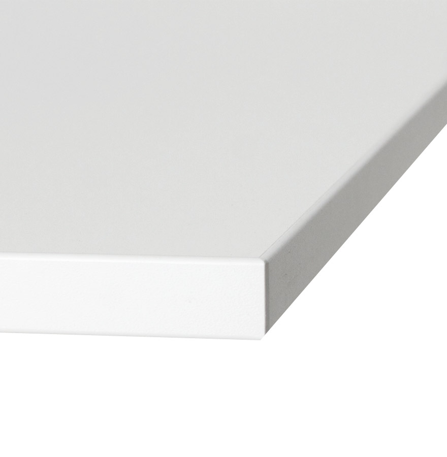 Plateau de table 'SPANO' 60x60cm blanc carré vue2