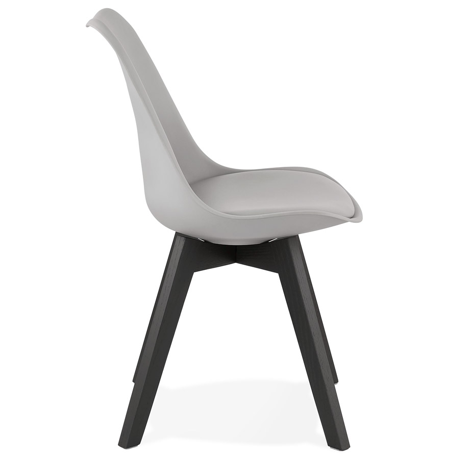 Chaise design 'TAPAS' grise vue3