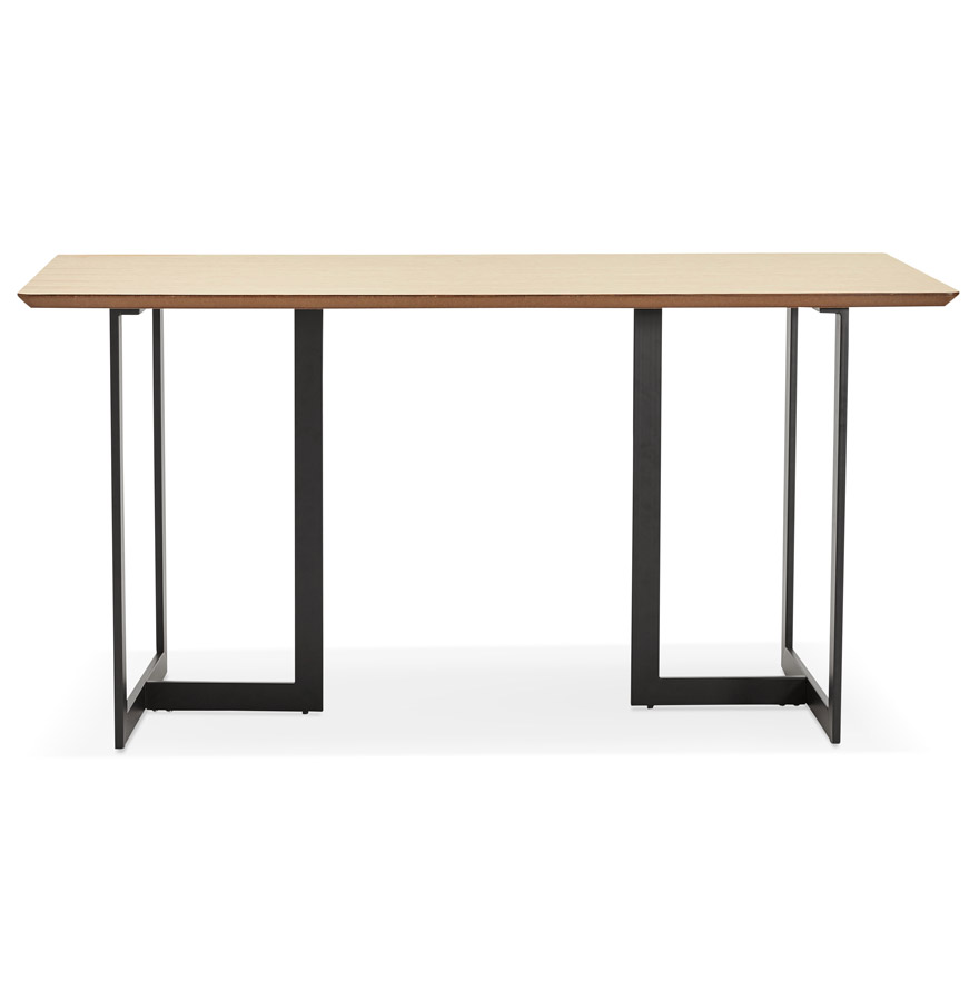 Table à diner / bureau design 'TITUS' en bois naturel - 150x70 cm vue2