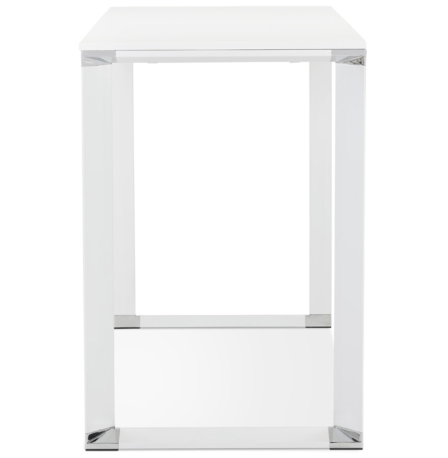 Table haute / bureau haut 'XLINE HIGH TABLE' en bois blanc - 140x70 cm vue3