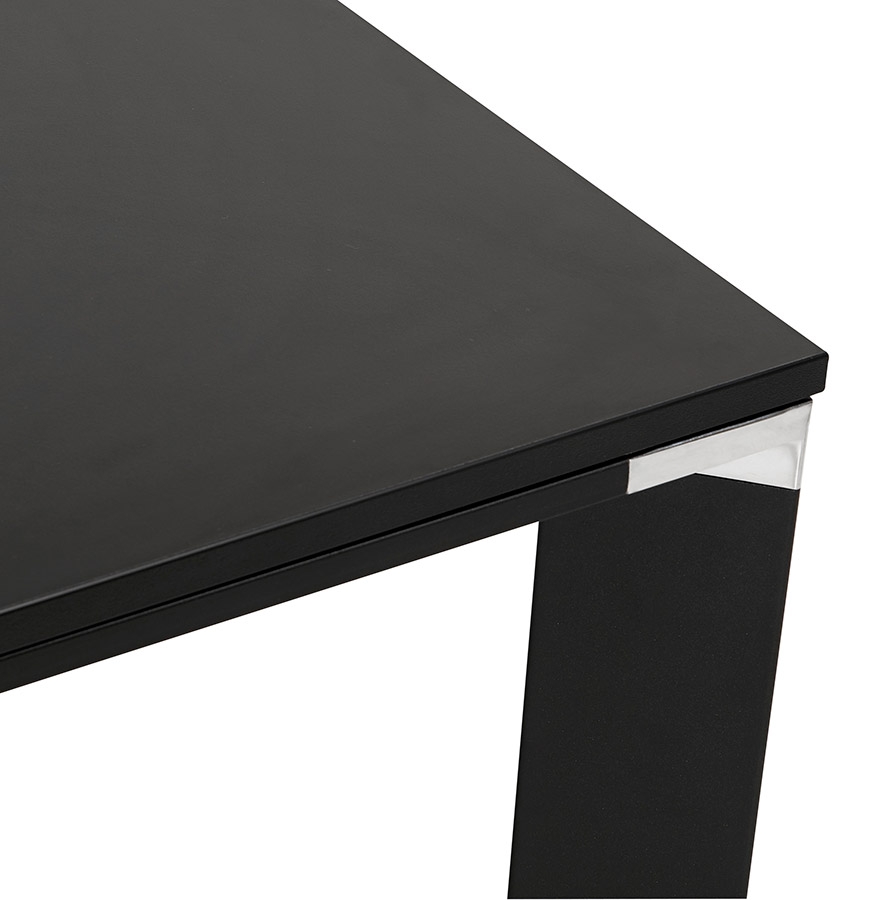 Table haute / bureau haut 'XLINE HIGH TABLE' en bois noir - 140x70 cm vue3