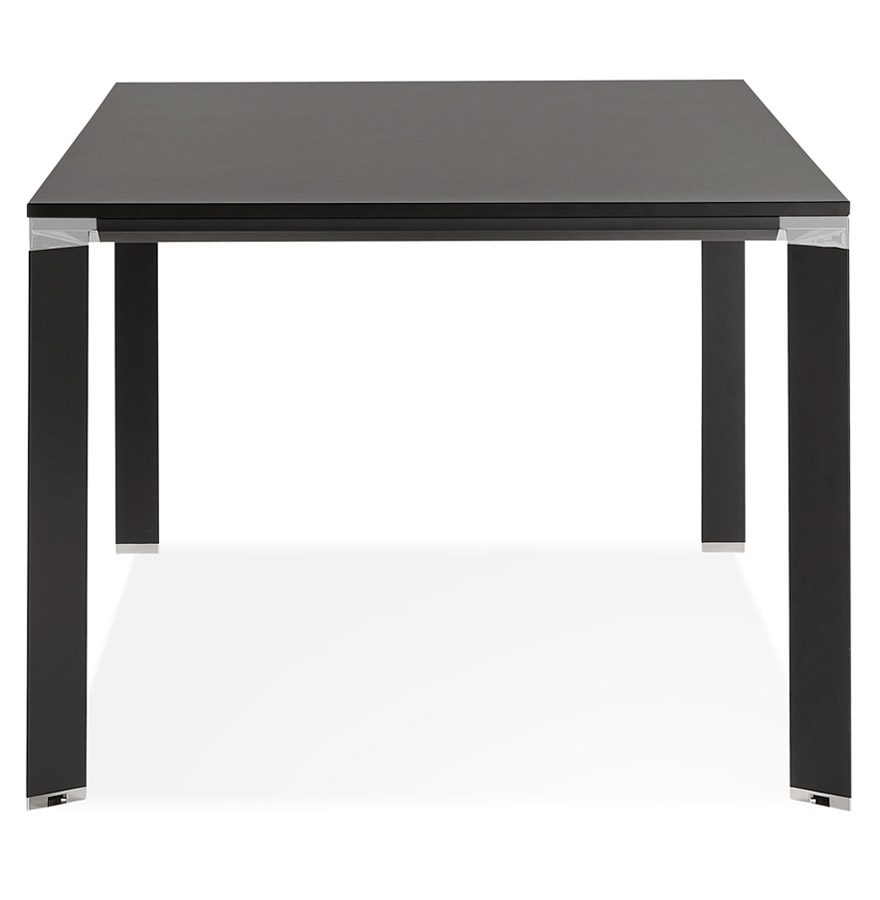 Table de réunion / à manger design 'XLINE' en bois noir - 200x100 cm vue3