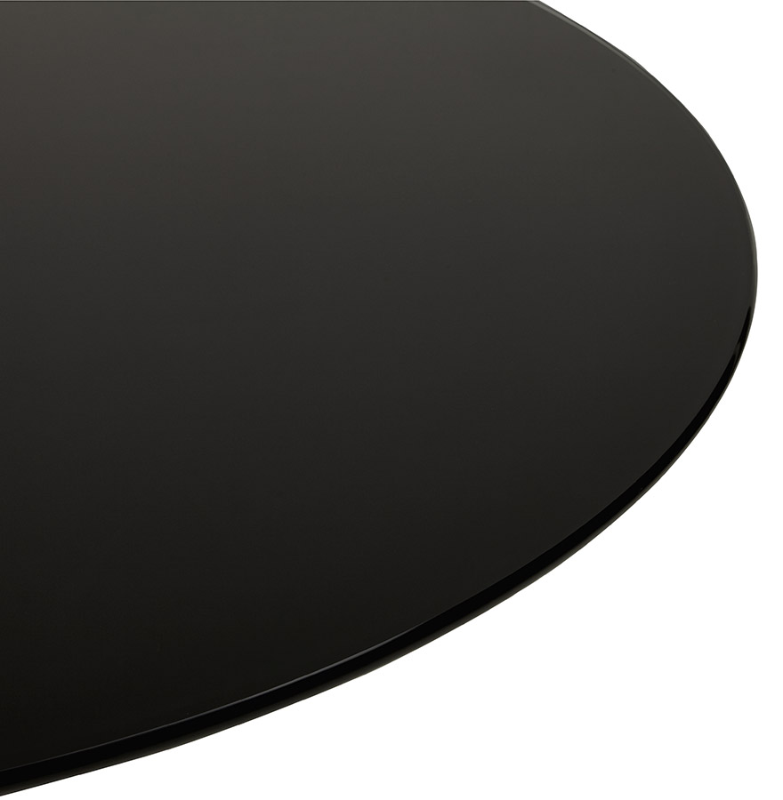 Table à dîner design ronde ´ALEXIA´ noire - Ø 120 cm
