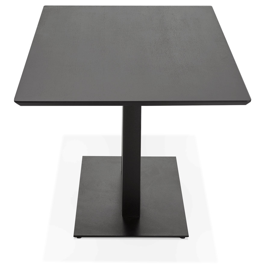 Table / bureau design 'ZUMBA' noir - 180x90 cm vue3