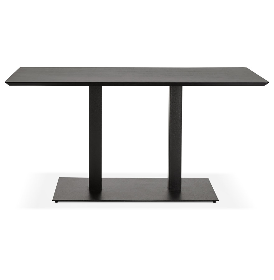 Table / bureau design 'ZUMBA' noir - 150x70 cm vue2
