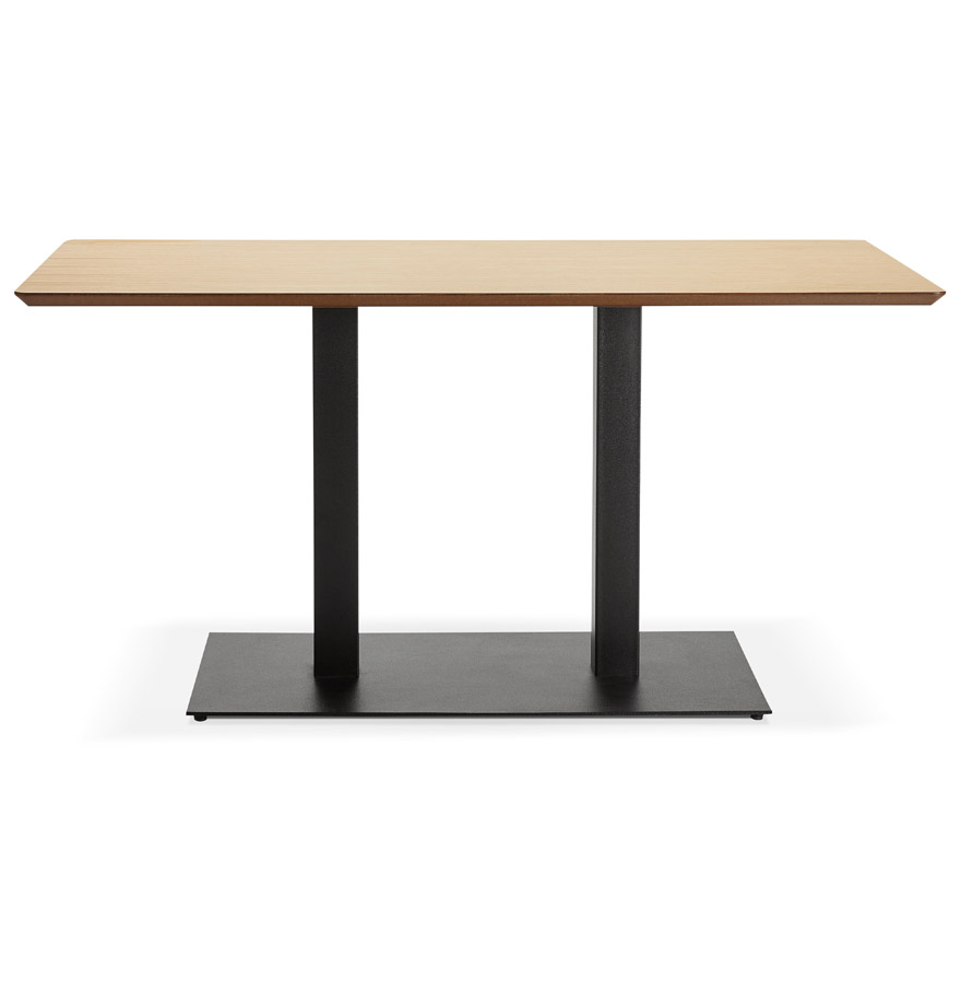 Table / bureau design 'ZUMBA' en bois finition naturelle - 150x70 cm vue2