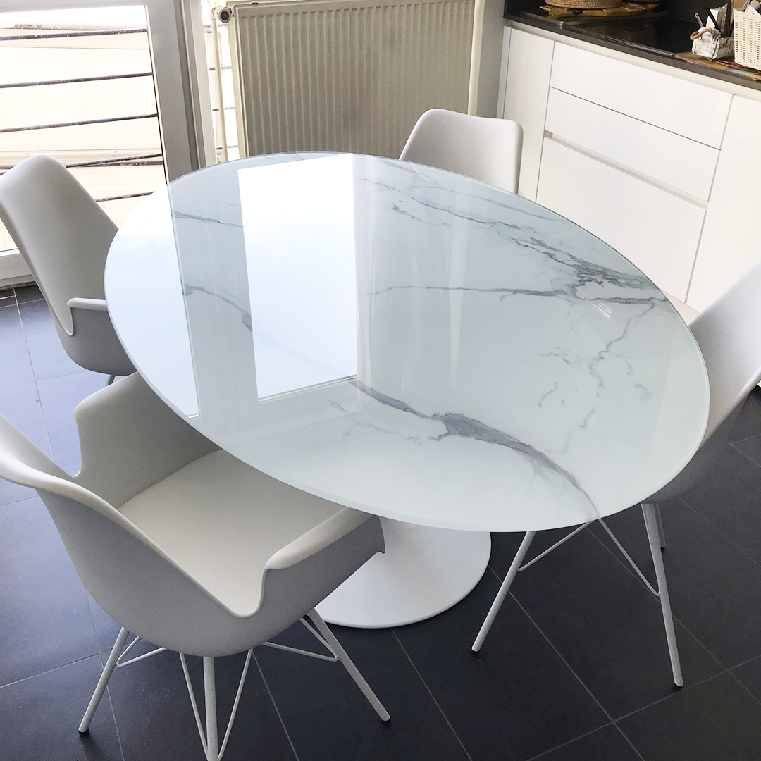 Table ovale CHAMAN - Alterego Design - Photo 1