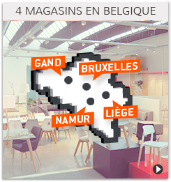 4 magasins de meubles en Belgique