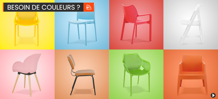 Mobilier coloré - Alterego Design Belgique