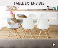 Tables extensibles design - Meubles tendances Alterego