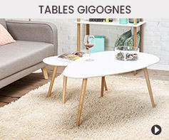 Tables gigognes design - Meubles tendances Alterego
