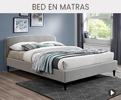 Design bed en matras - Alterego meubels