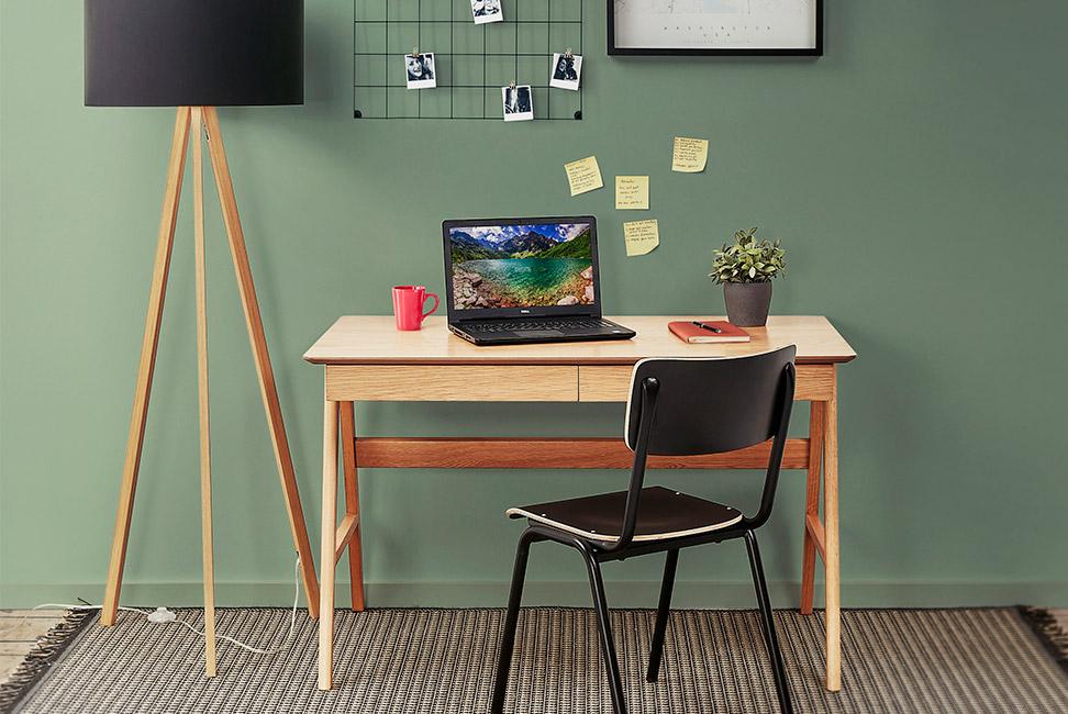 Bureaux, meubles et rangements, Bureau DALI style scandinave chêne