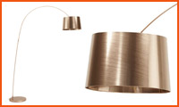 Boogvormige staanlamp KALIPSO - Alterego Design