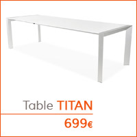 Mobilier de salle à manger - Table TITAN
