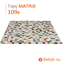 Vintage - Kortpolig design tapijt voor de woonkamer MATRIX