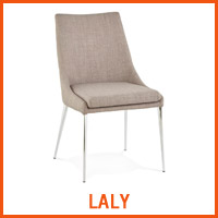 Chaise LALY grise - Nouveaute Alterego