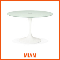 Table MIAM blanche - Nouveaute Alterego