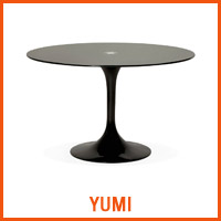 Table YUMI noire - Nouveaute Alterego