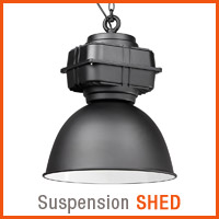 Nouveaux luminaires Alterego - Suspension SHED