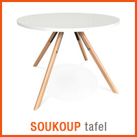 Meubles scandinaves Alterego - Table SOUKOUP