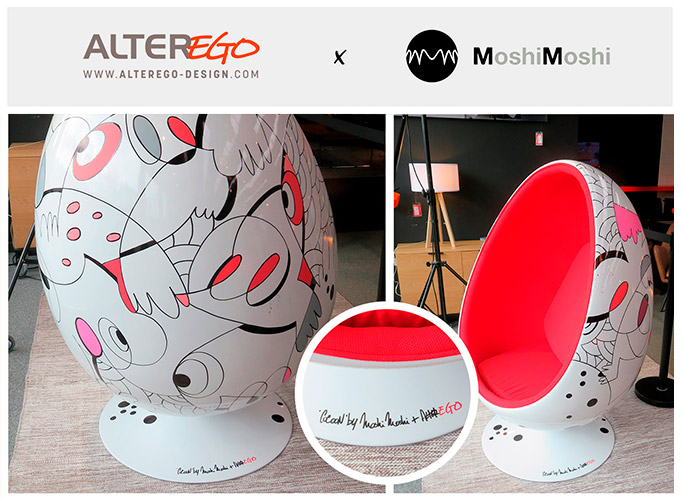 Een unieke design fauteuil by MoshiMoshi + Alterego! - Alterego Design