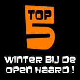 TOP 5 - Winter bij de open haard