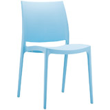 Blauwe ENZO stoelen - Alterego Design