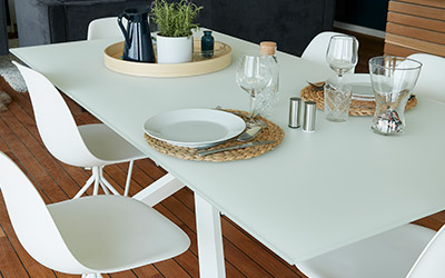 Table design en verre - Alterego Design