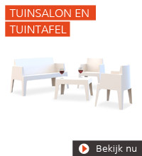 Tuinsalon en tuintafel - Alterego Design