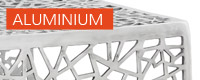 Design tafel uit aluminium - Alterego