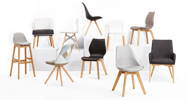 Chaise, fauteuil et tabouret pour CHR - Alterego Design